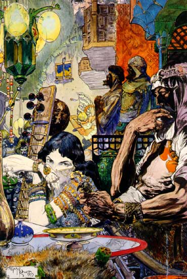 AYISHA POSTER by Michael Kaluta