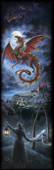 DEVIL TAKE THE WYRM DOOR POSTER