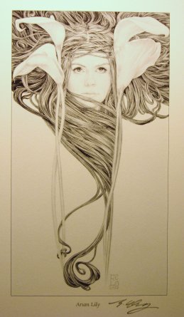 Arum Lily print by Ed Org
