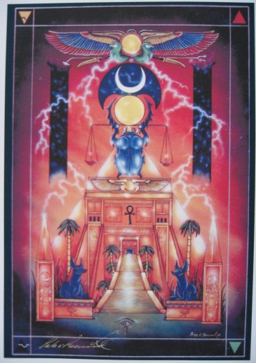 Egypt by Peter Pracownik - signed art print