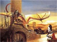 FORBIDDEN CASTLE (DAMAGED) by Chris Achilleos (Ltd)