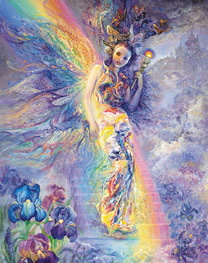 IRIS - KEEPER OF THE RAINBOW (FRAMED)