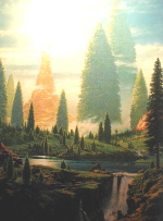 Lamp of the Valar from The Silmarillion by Ted Nasmith