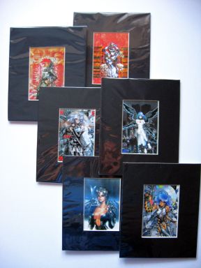SIX MASAMUNE SHIROW MANGA MINIATURES
