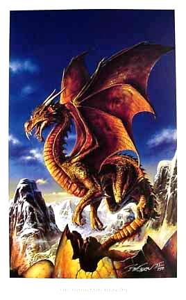 MOUNTAIN DRAGON by Bob Eggleton (Ltd)