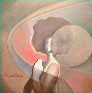 Pray canvas print by Mark Belo