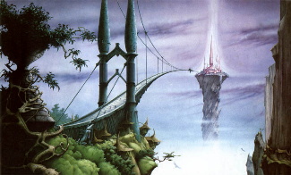 SANCTUARY POSTER by Rodney Matthews