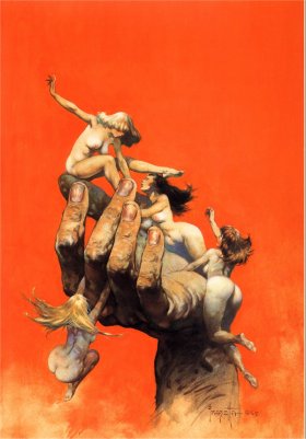 REASSEMBLED MAN by Frank Frazetta