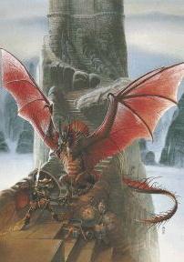 RED DRAGON CHALLENGE by Chris Achilleos