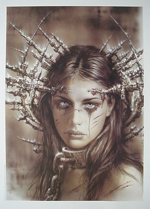 THE ANUNCIATION by Luis Royo