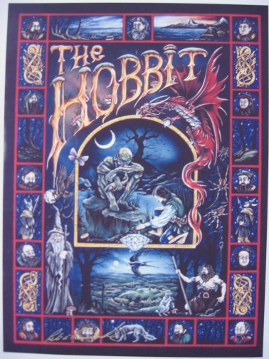 THE HOBBIT SIGNED ART PRINT by Peter Pracownik