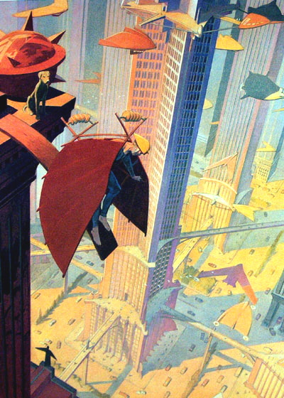 VOL DE JOUR by Francois Schuiten