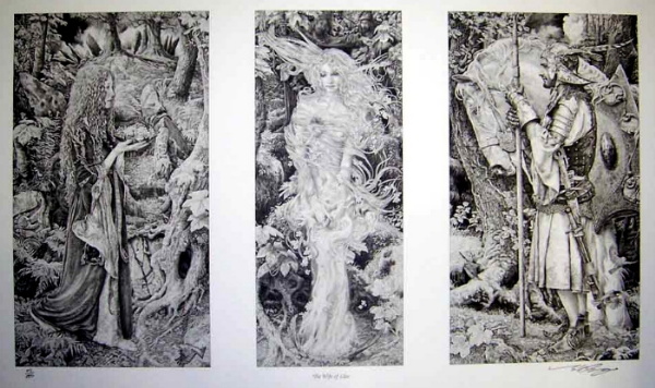 THE WIFE OF LLEU signed and numbered Limited Edition by Ed Org