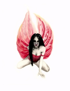ANTHURIUM signed print by Alexandra Dawe