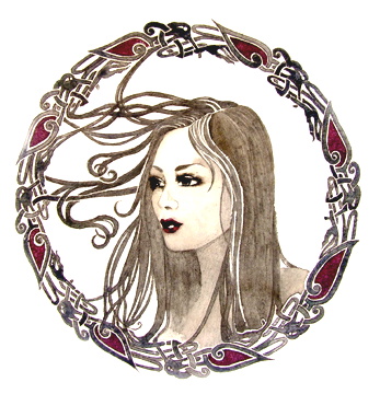 CELTIC SPIRIT signed print by Alexandra Dawe