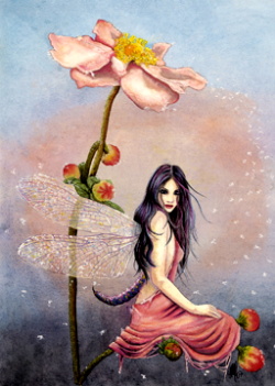DAMSELFLY signed print by Alexandra Dawe