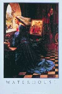 FAIR ROSAMUND poster by John William Waterhoue
