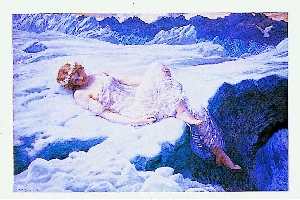 HEART OF SNOW poster by Edward Hughes