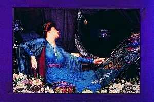 LADY OF SHALOTT Poster by Sidney Harold Moteyard