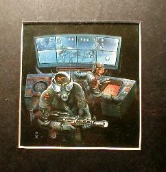 Chris Achilleos rare mounted print