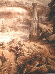 Black Gate from Lord of the Rings by Alan Lee