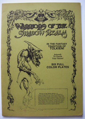 WARRIORS OF THE SHADOW REALM PORTFOLIO -  John Buscema etc