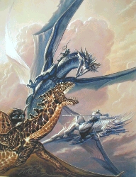 CHAOS SPAWN signed print by Todd Lockwood