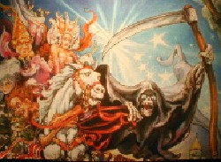 DEATH (Mort blow-up) by Josh Kirby 