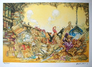 DISCWORLD COMPANION - THE LIBRARIAN - Limited Edition by Josh Kirby