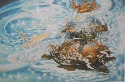 DISCWORLD FROM ERIC (full image) by Josh Kirby