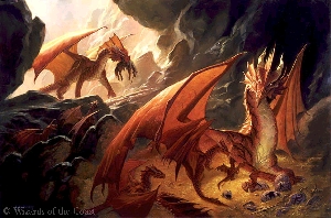 DRAGONOMICA signed print by Todd Lockwood