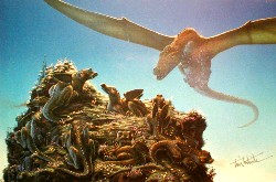 DRAGON RETURNING HOME by Tim White