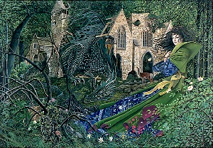 DRAGON'S DREAM (poster) by Vincent Danks