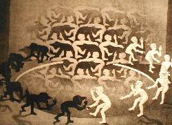 ENCOUNTER by MC Escher