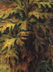 OCTOBER GREEN MAN by Ruth Sanderson