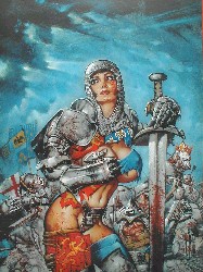 JOAN OF ARC by Simon Bisley