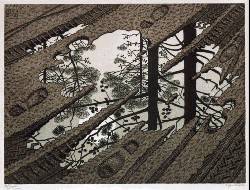 PUDDLE by MC Escher