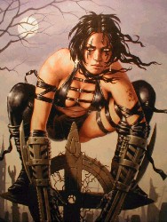 RAZOR GOTHIC (signed) by Dorian