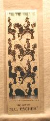 BM14 REGULAR DIVISION OF THE PLANE lll BOOKMARK - MC Escher
