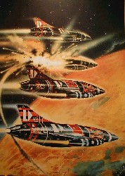 SHIPS OF THE LINE by Chris Foss