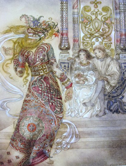 THE DANCE OF THE LITTLE MERMAID by Sulamith Wulfing