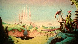 TIME TO TURN miniprint by Rodney Matthews