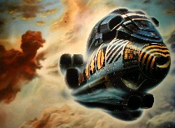 TURNER SPACESHIP by Chris Foss