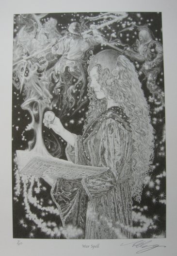 War Spell print by artist Ed Org