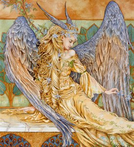 ANGEL Limited Edition Giclee by Ed Org