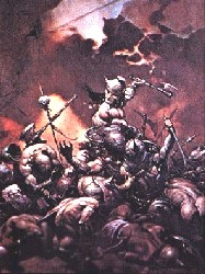 CONAN DESTROYER by Frank Frazetta