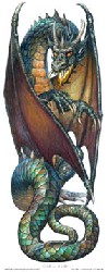 EARTH DRAGON by Ciruelo Cabral