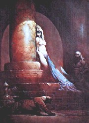EGYPTIAN QUEEN by Frank Frazetta