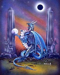 MOON DRAGON by Peter Pracownik