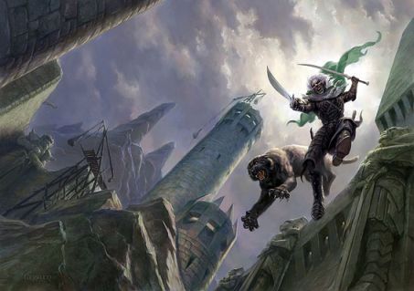ORC KING signed Drizzt print by Todd Lockwood
